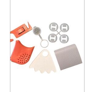 Vintage Tupperware lot of gadgets party gifts key holder scraper bottle top EVC